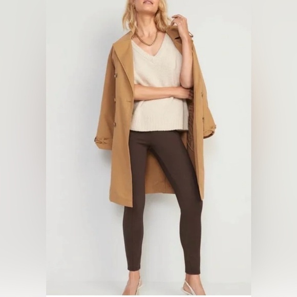 Cache Brown Ponte Stretch Legging Pants Cache | Size Small - Picture 3 of 6